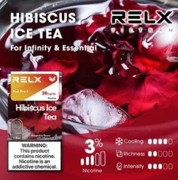 RELX電子煙彈│悅刻電子菸彈洛神花茶Relx煙彈糖果六代Relx infinity