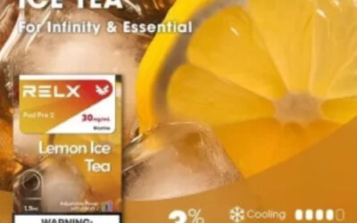 RELX電子煙彈│悅刻煙彈糖果六代Relx infinity -檸檬冰茶口味