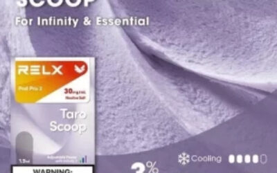 RELX電子煙彈│悅刻煙彈糖果六代Relx infinity -香芋冰淇淋口味