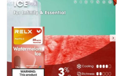 RELX電子煙彈│悅客電子菸彈西瓜冰Relx煙彈糖果 Relx infinity