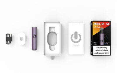 Relx電子煙主機│relx悅刻6代電子煙主機紫色