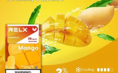RELX電子煙彈-Relx infinity悅刻電子煙芒果口味