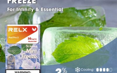 RELX電子煙彈-Relx infinity悅刻電子煙冰爽薄荷口味