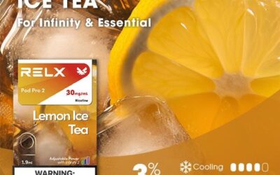 RELX電子煙彈-Relx infinity悅刻電子煙檸檬冰茶口味