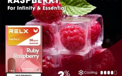 RELX電子煙彈-Relx infinity悅刻電子煙紅寶石覆盆子口味