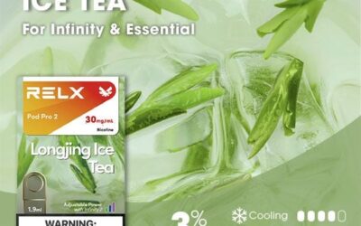 RELX電子煙彈-Relx infinity悅刻電子煙龍井冰茶口味