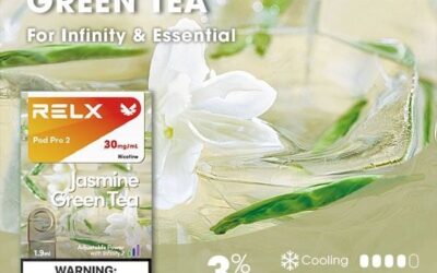RELX電子煙彈-Relx infinity悅刻電子煙茉莉綠茶口味