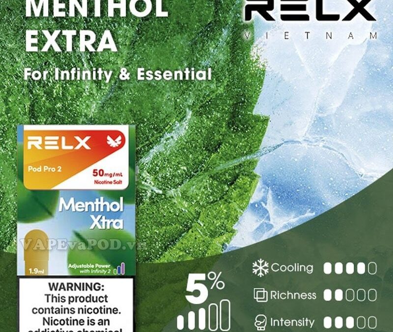 RELX電子煙彈│悅刻煙彈糖果六代Relx infinity -清爽薄荷口味